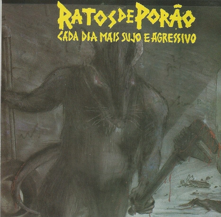 Ratos de Porão – Cada Dia Mais Sujo e Agressivo (lacrado) - Metal Relics